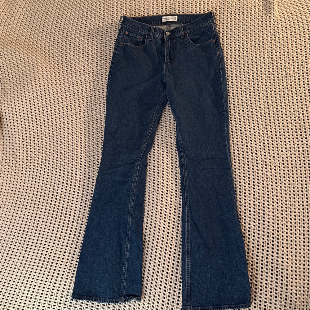 Abercrombie & Fitch Blue Flare Jeans
